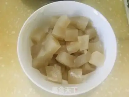 Make Pink soup step 1