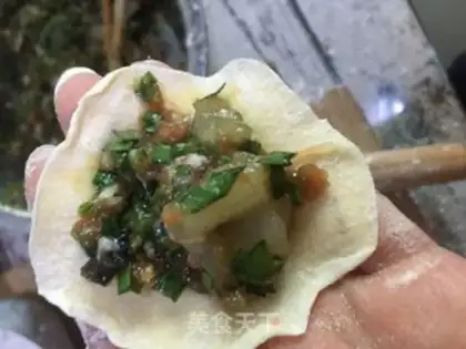 Make Seafood dumplings step 18