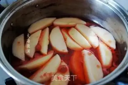 Make Apple cherry soup step 3