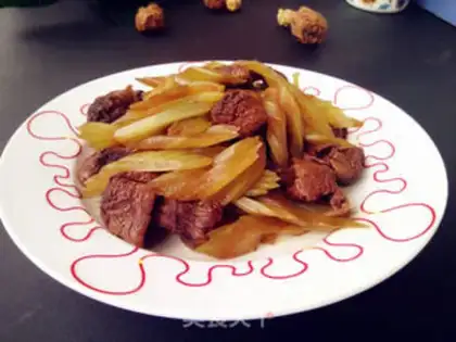 Make Fry, fried, celery step 8