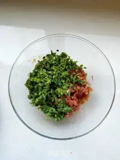 Make Shrimp-skin spicy pork pie step 7