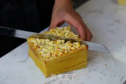 Make Corn bacon sandwich step 19
