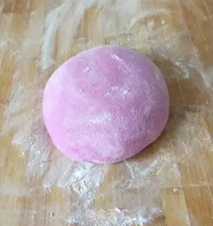 Make Red flamingo bread step 6