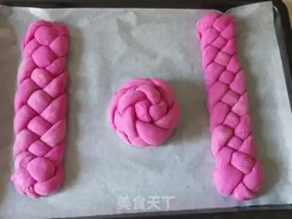 Make Red flamingo bread step 13