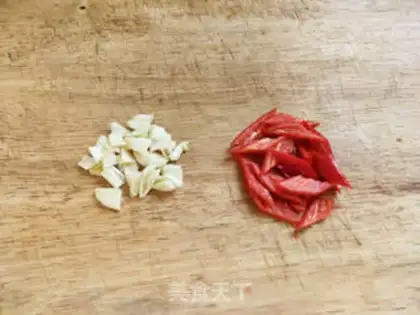 Make Clear the Dutch beans step 1