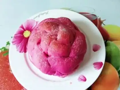 Make Red flamingo bread step 17
