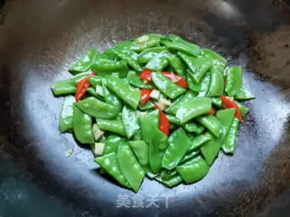 Make Clear the Dutch beans step 4