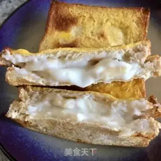 Make Banana mashed toast step 14