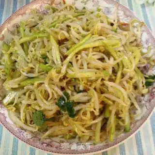Make Green bean sprouts step 4