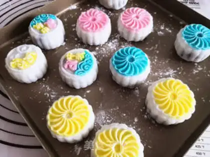 Make Ice mooncake step 7