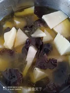 Make ♪ Spring-wood-eared chicken soup ♪ step 6
