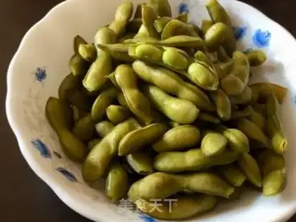Make Salty peas step 7