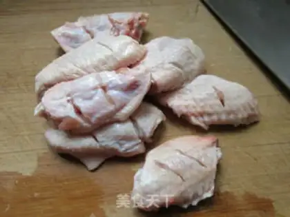 Make Blow the wings step 2