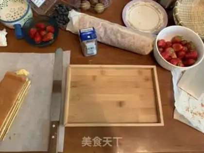 Make Strawberry blueberry lasagna step 4