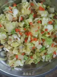 Make A big cabbage bun step 2