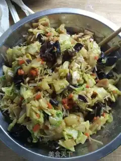 Make A big cabbage bun step 3