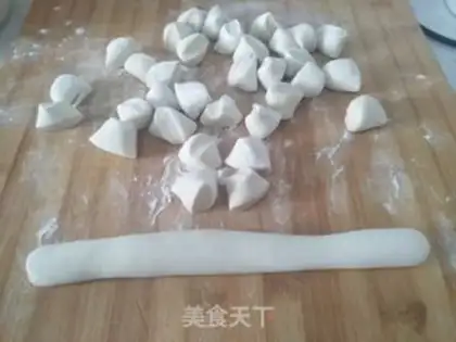 Make Cream dumplings step 5