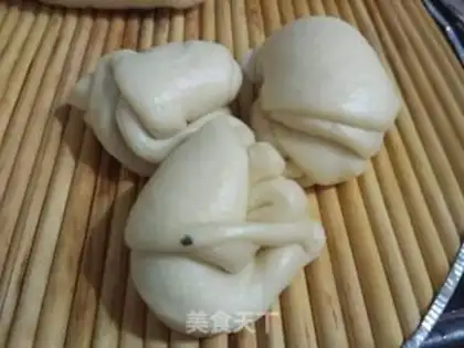 Make A big cabbage bun step 7