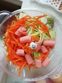Make Eggs and vegetables step 1