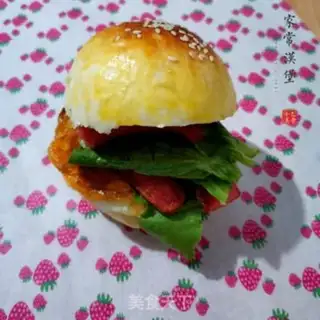 Make Homemade burgers step 7