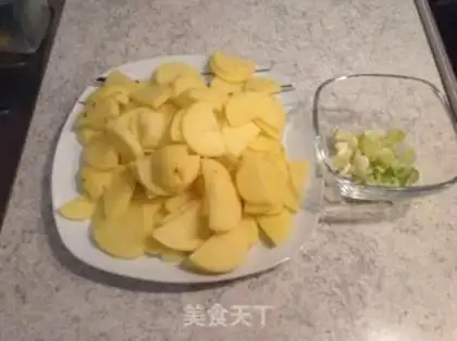 Make North German cod steak step 1