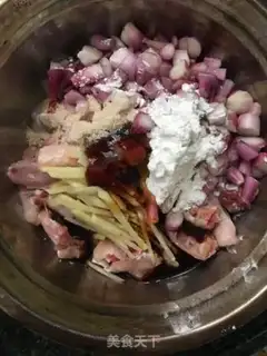Make Roast chicken with red onions step 5