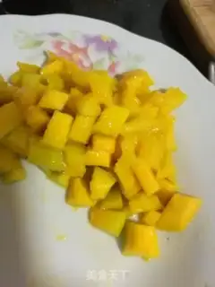 Make Mango milkshake rice balls step 5