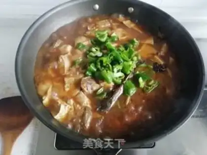 Make Tofu burns yellowfish step 5