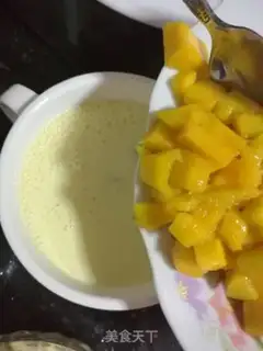 Make Mango milkshake rice balls step 9