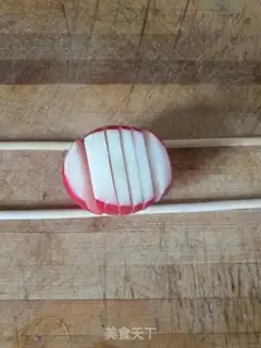 Make Taste radish step 1