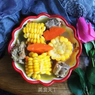 Make Corn carrot steak soup step 13