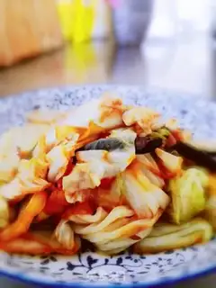 Make Snack and cabbage step 4