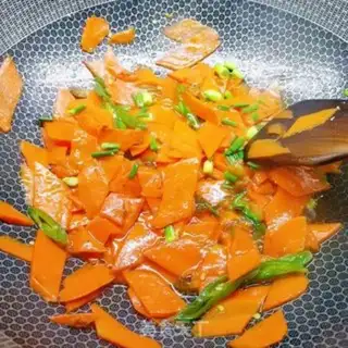 Make Fried carrots step 6