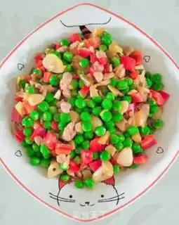 Make Meatloaf and sweet peas step 5