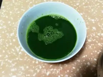 Make Spinach steam cake step 0