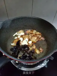 Make Five flowers for cabbage, Black Muir step 3