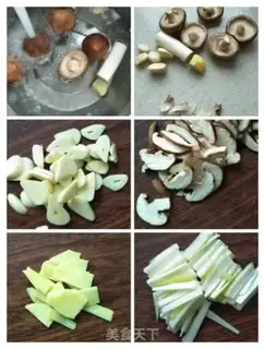 Make Sausage mushrooms, spinach step 3