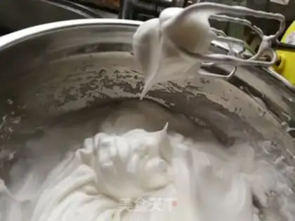 Make Spinach steam cake step 7
