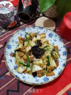 Make Five flowers for cabbage, Black Muir step 7