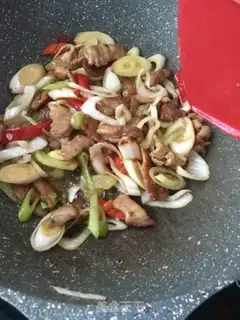 Make Spring onions step 10