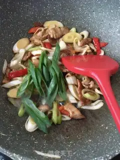 Make Spring onions step 11