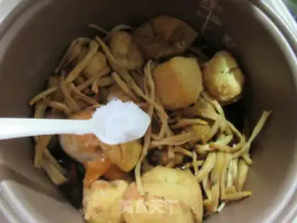 Make Butterbean tofu makes my legs step 10
