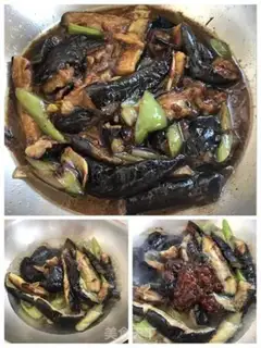 Make Soy sauce and eggplant step 5