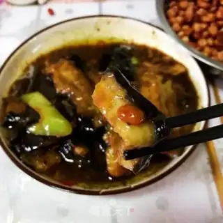 Make Soy sauce and eggplant step 7