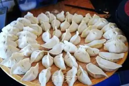 Make Cream egg dumplings step 3