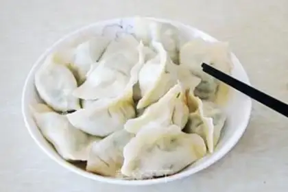 Make Cream egg dumplings step 5