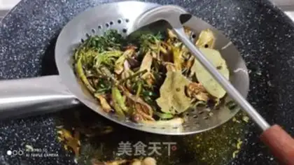 Make Spicy oil step 8