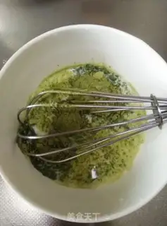 Make Tea cream mousse step 4