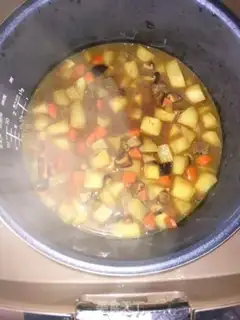 Make A simple version of the groin pan and sausage step 9