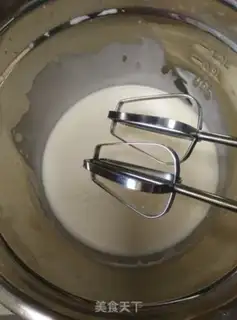 Make Tea cream mousse step 6